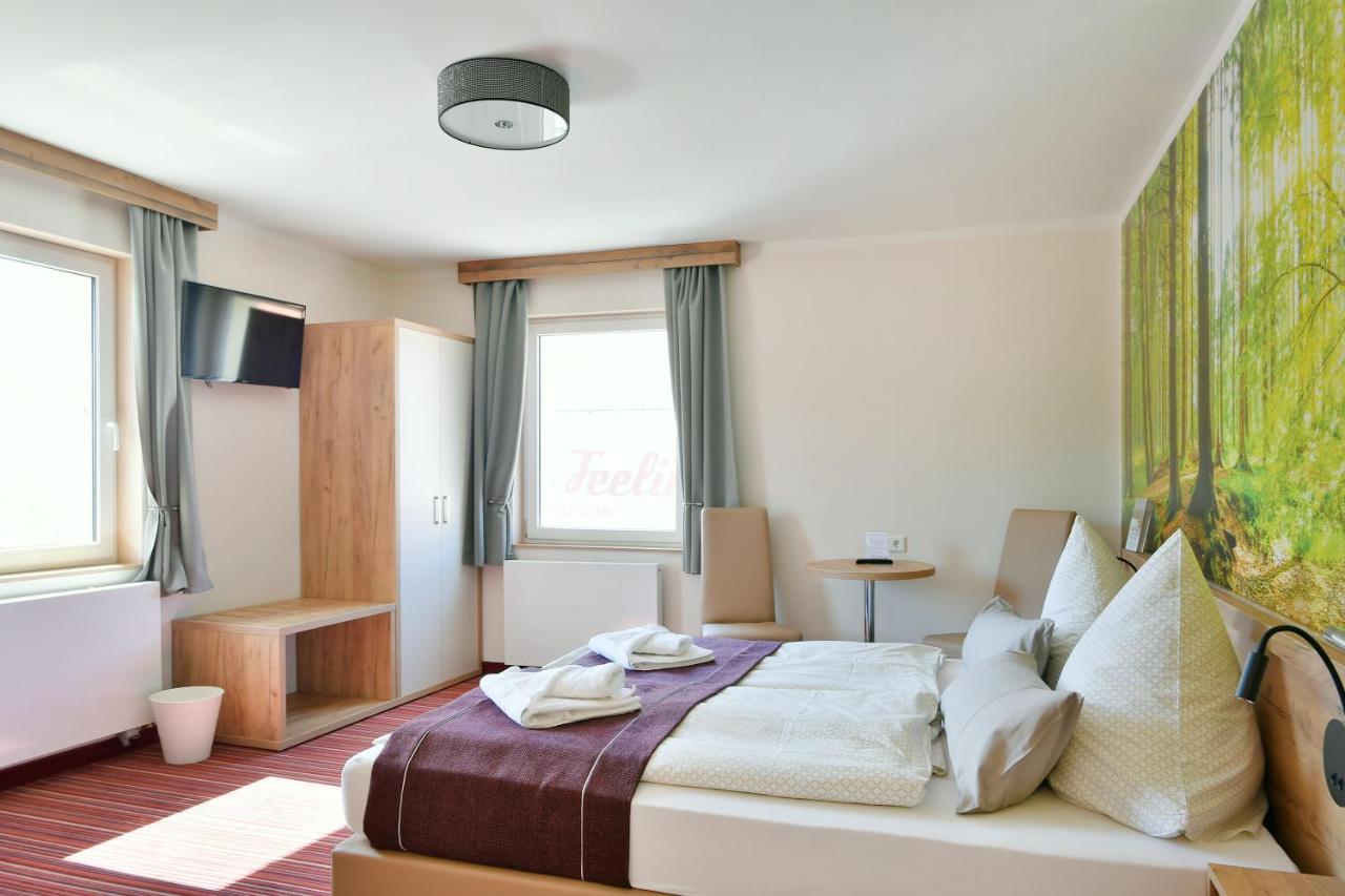 Familienhotel "Rhoen Feeling" Bernshausen Buitenkant foto