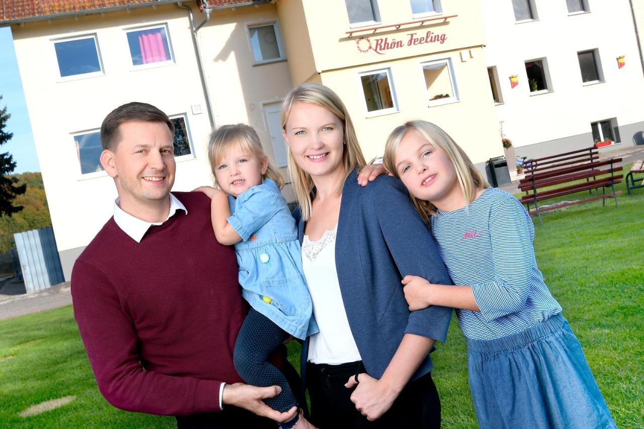 Familienhotel "Rhoen Feeling" Bernshausen Buitenkant foto
